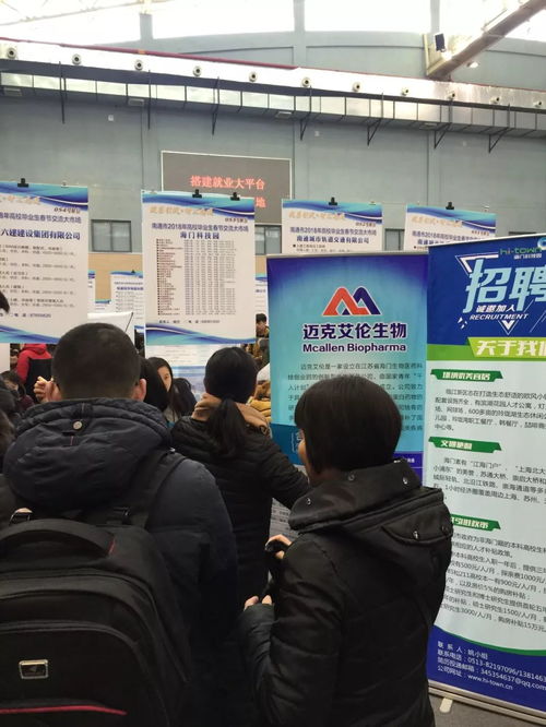 我市30多家名優(yōu)企業(yè)參加2018年南通市高校畢業(yè)生春節(jié)交流大市場(chǎng)