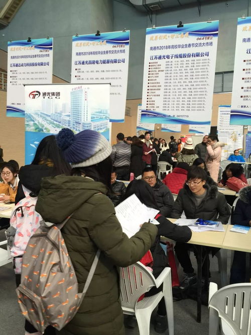 綏寧名優(yōu)企業(yè)齊聚2018年南通高校畢業(yè)生春節(jié)交流大市場(chǎng)，助力人才對(duì)接